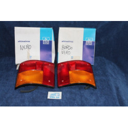 A112 2°S.  PAIR REAR TAILIGHTS  BLACK BOARD   ALTISSIMO