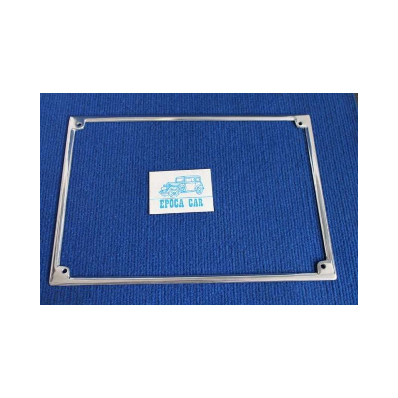 CORNICE TARGA POSTERIORE ALLUMINIO (SPEC. MISURE)