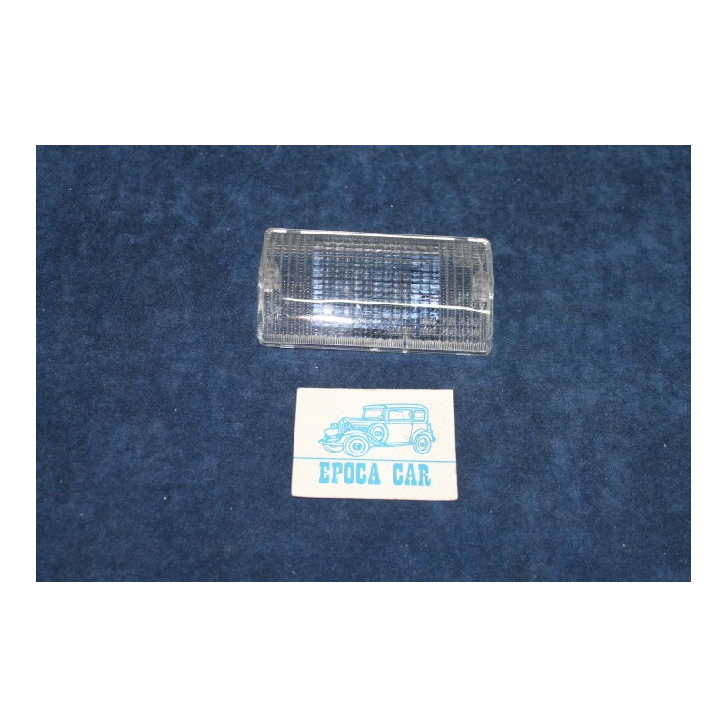 A112 UNTIL 1978  LENS FOR FRONT LEFT LIGHT (METAL SCREW)  STARS