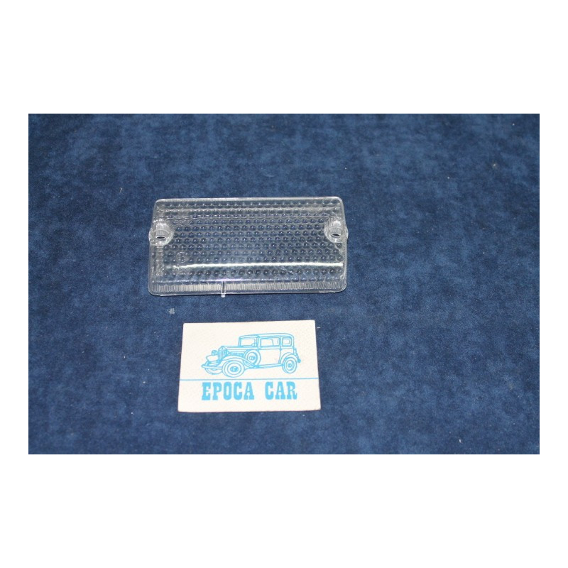 A112 UNTIL 1978  LENS FOR FRONT RIGHT LIGHT (PLASTIC SCREW) OLSA