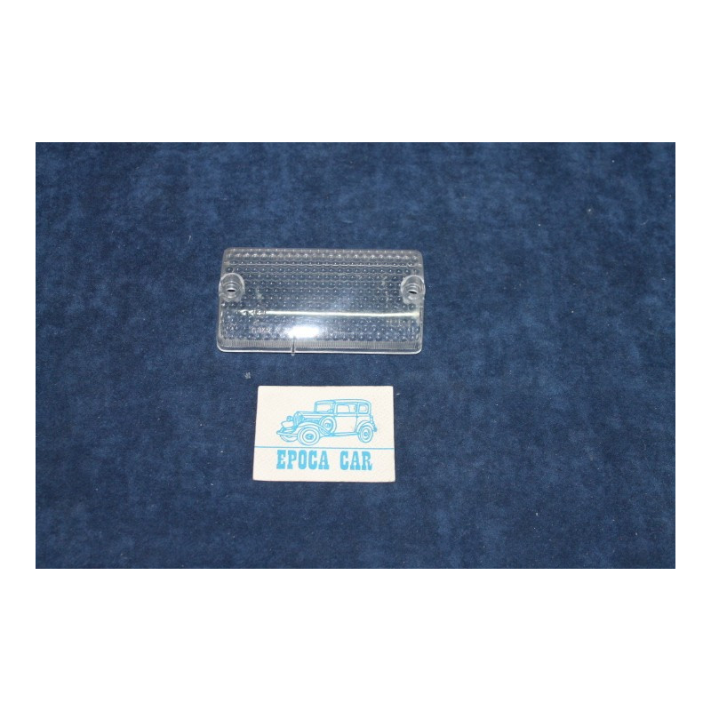 A112 UNTIL 1978  LENS FOR FRONT RIGHT LIGHT (PLASTIC SCREW)  ARIC