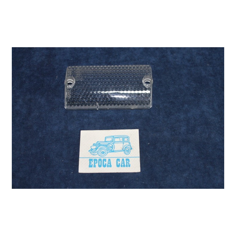 A112 UNTIL 1978  LENS FOR FRONT RIGHT LIGHT (PLASTIC SCREW)  LEART