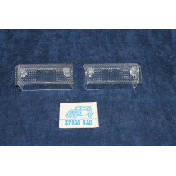 A112 RESTYLING '82  COPPIA PLASTICHE PER FANALINI ANT.  ALTISSIMO