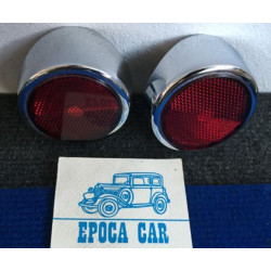 REFLECTOR WITH CHROME SUPPORT