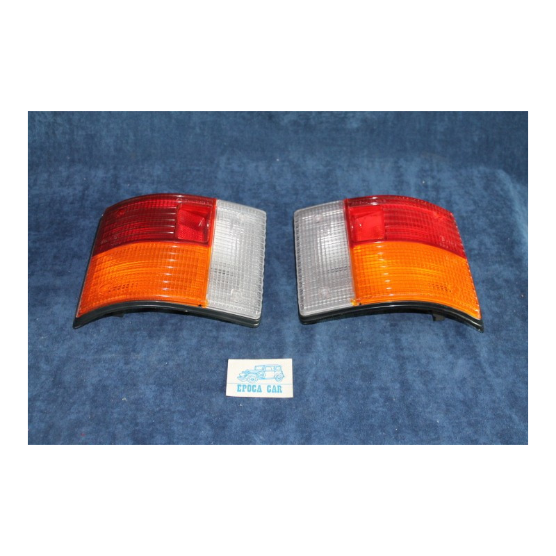 A112 2°S.   PAIR REAR TAILIGHTS  WITH RETRO  BLACK BOARD   ARIC
