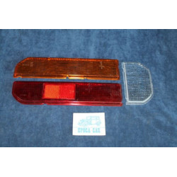 BETA COUPE'   LENSES (3 PIECES) FOR REAR LEFT TAILIGHT   P.V.