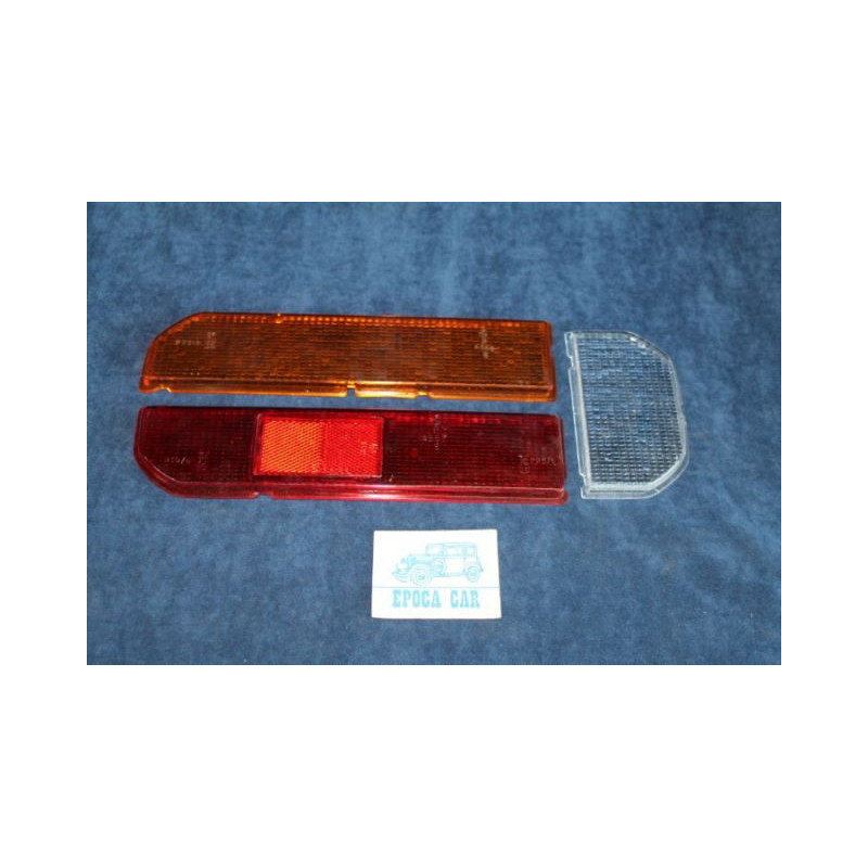BETA COUPE'   LENSES (3 PIECES) FOR REAR LEFT TAILIGHT   P.V.