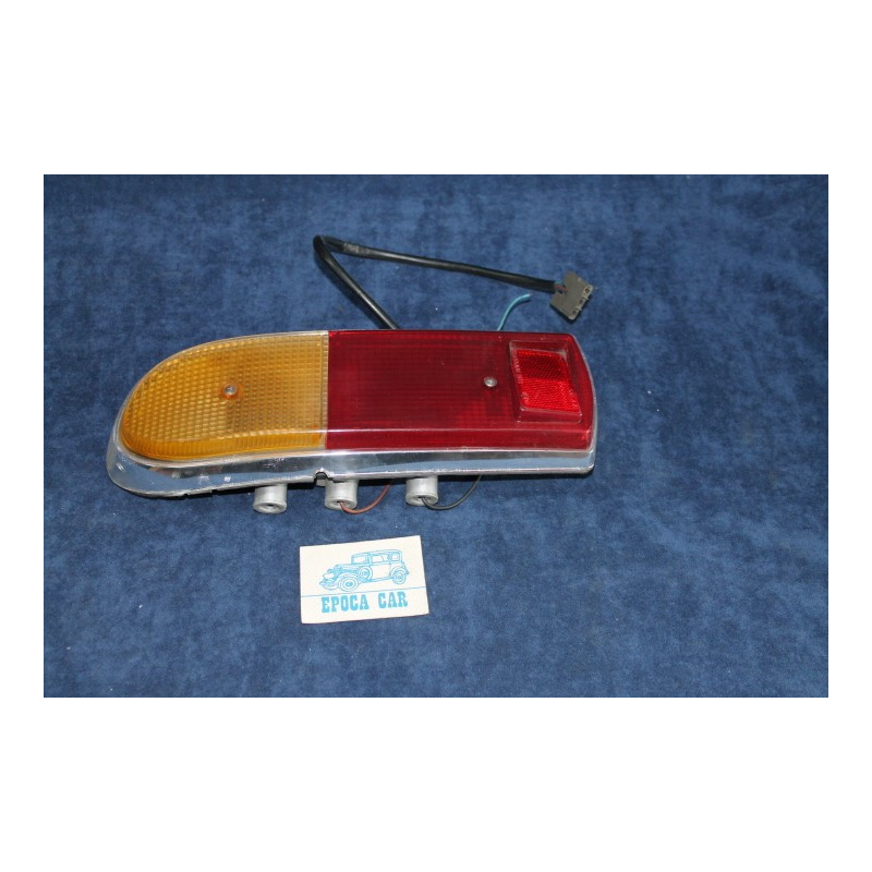 FULVIA ZAGATO 2°S.   REAR LEFT TAILIGHT (POOR CONDITION-ORANGE LENS FADED)    FRANKANI
