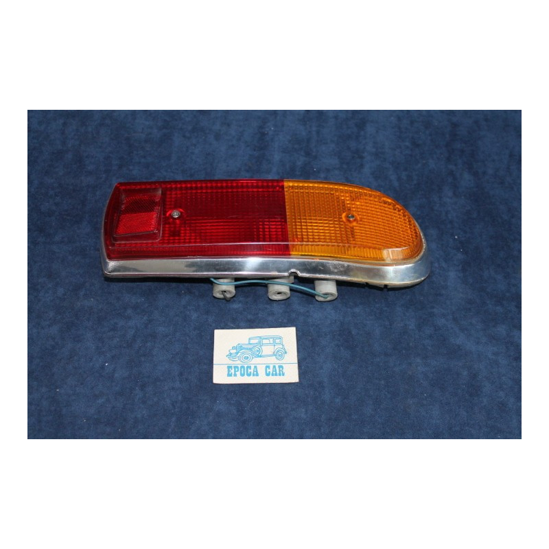 FULVIA ZAGATO 2°S.   REAR RIGHT TAILIGHT  (POOR CONDITION-SILVER BOARD YELLOWED)   FRANKIANI