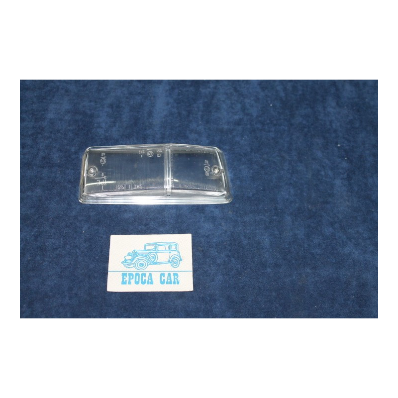 FULVIA ZAGATO 2°S.   CLEAR LENS (SILVER  BOARD) FOR FRONT REAR LIGHT   CIBIE'