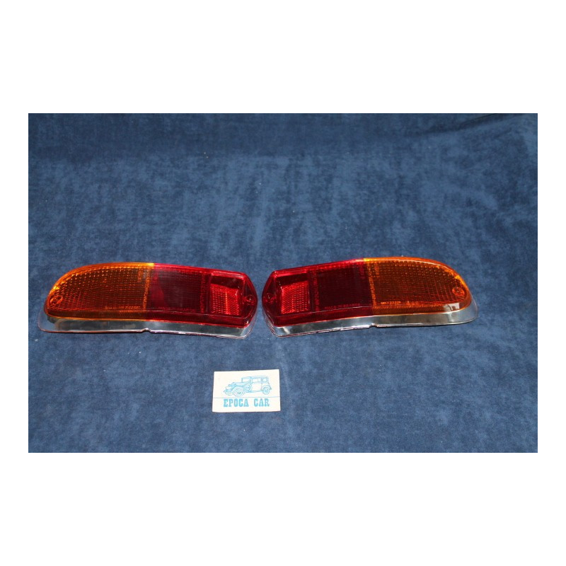 FULVIA ZAGATO 2°S.   PAIR LENSES FOR REAR TAILIGHTS   CIBIE'