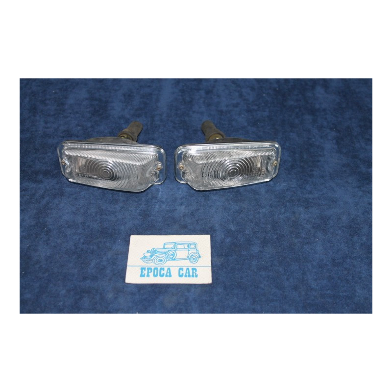 FULVIA SEDAN 1°S.   PAIR  FRONT  LIGHTS PLASTIC   ALTISSIMO