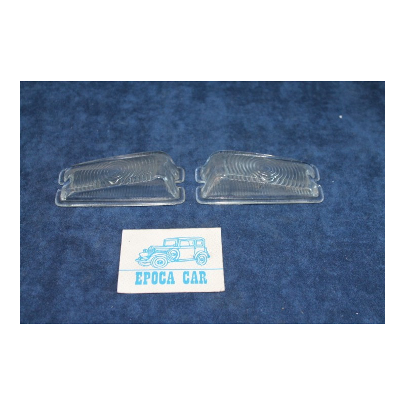 FULVIA SEDAN 1°S.   PAIR CLEAR GLASS FOR FRONT LIGHTS   ALTISSIMO