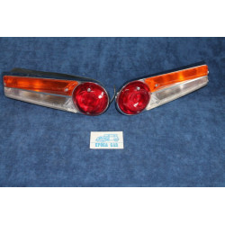 FULVIA SEDAN 1°S.   PAIR REAR TAILIGHT IN METAL   CARELLO