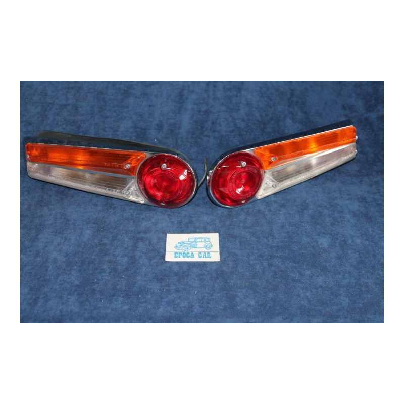 FULVIA SEDAN 1°S.   PAIR REAR TAILIGHT IN METAL   CARELLO