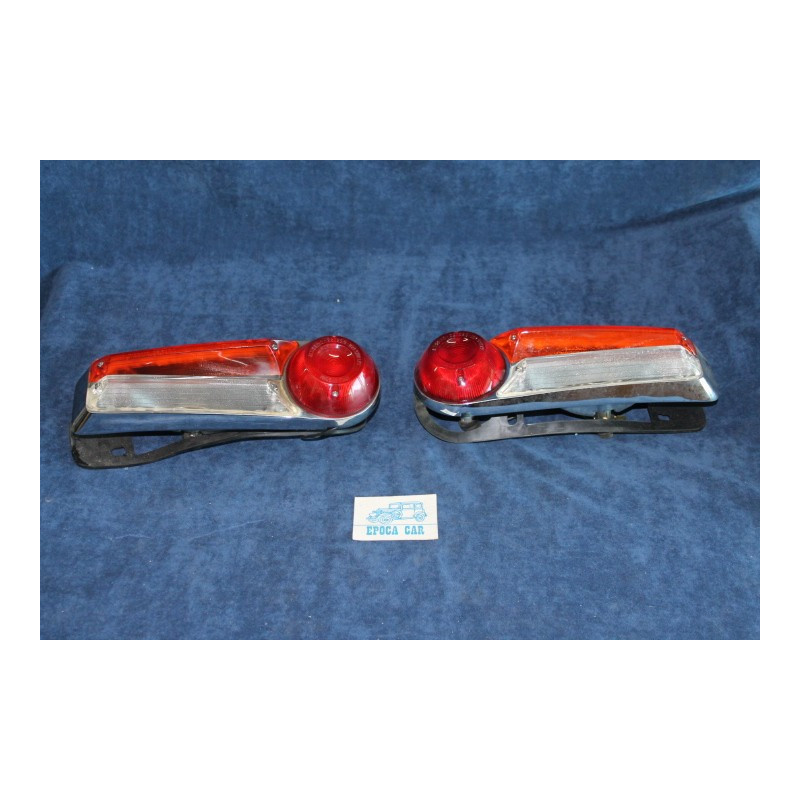 FULVIA SEDAN 1°S.   PAIR REAR TAILIGHTS IN METAL   ALTISSIMO