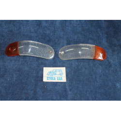 FLAVIA SEDAN 2°S.   PAIR BICOLORED LENS FOR FRONT LIGHTS (DOTS DESIGN)   ALTISSIMO