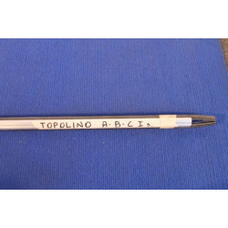 MOULDING ALLUMINIUM SIDE WITH RUBBER  TOPOLINO A-B-C FIRST SERIES