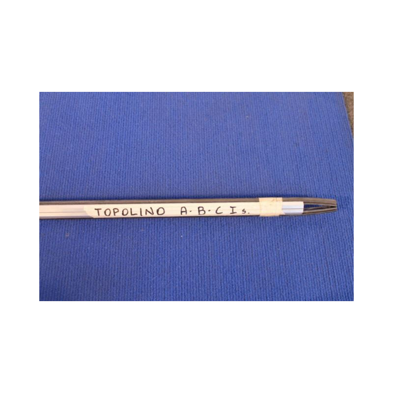 PROFILI ALLUMINIO CON GOMMA TOPO A-B-C 1°serie