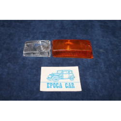 GIULIA 1°S.   BICOLORED LENSES (2 PIECES) FOR FRONT LIGHT   P.V. (CARELLO TYPE)