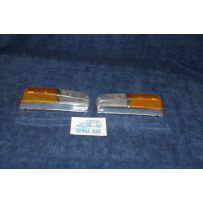 PAIR BICOLORED LENSES FOR FRONT LIGHTS   OLSA