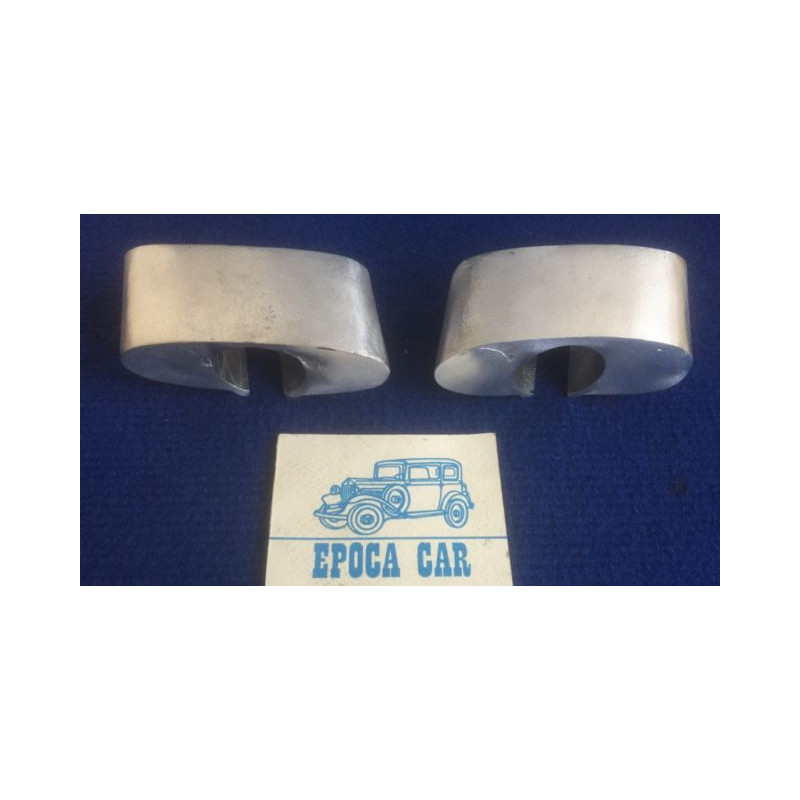 COVER SUPPORT REAR BUMPER IN ALUMINIUM PAIR