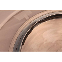 COPPA RUOTA IN OTTONE CROMATO 1100 A-B-E (CONFERMARE ATTACCO) CAD.