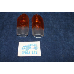 GT 1300 SCALINO 1°S.   COPPIA PLASTICHE BICOLORI PER FANALINI ANT.   CATALUX