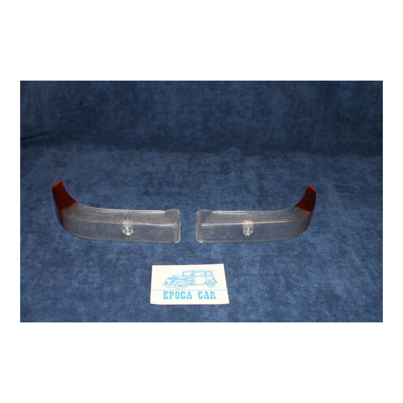 1750 SEDAN   PAIR LENSES FOR FONT LIGHT   P.V.