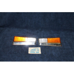 1750 BN 2°S.-2000   COPPIA PLASTICHE BICOLORI PER FANALINO ANT.   CARELLO