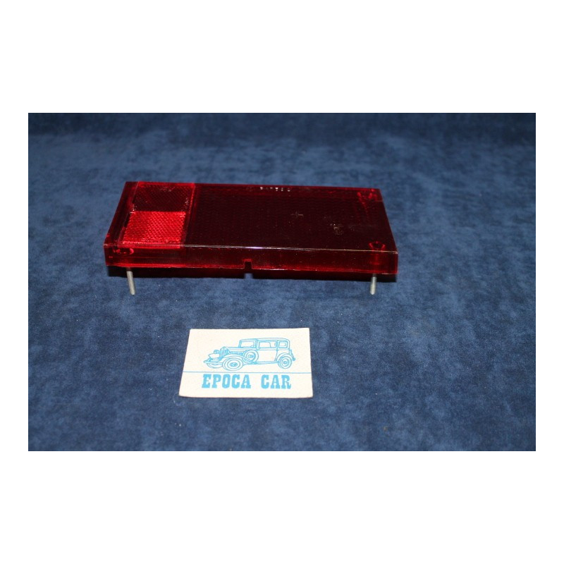 DUETTO TRUCATED TAIL   RED LENS FOR REAR RIGHT TAILIGHT   P.V.