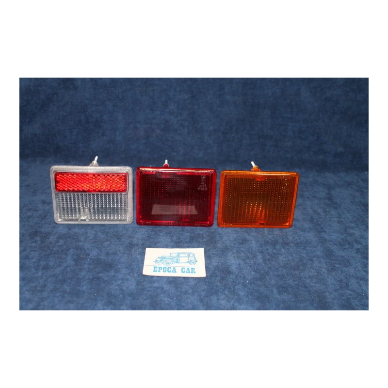 ALFETTA SEDAN 1600-1800   LENSES (3 PIECES) FOR REAR RIGHT TAILIGHT CARELLO