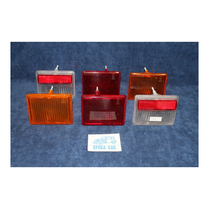 ALFETTA SEDAN 1600-1800   LENSES (6 PIECES) FOR REAR TAILIGHT   OLSA