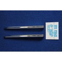 COLONNINE CROMATE PORTATARGA POSTERIORE (COPPIA) 