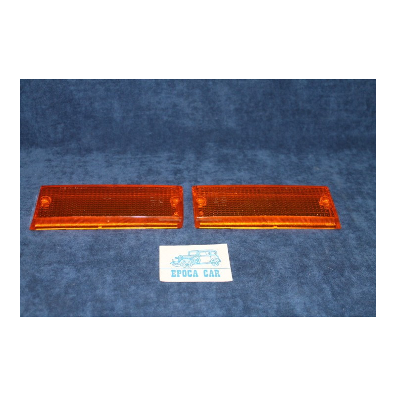 ALFETTA SEDAN 2000 PAIR LENSES FOR FRONT LIGHTS   ALTISSIMO