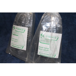 164   COPPIA PLASTICHE PER FANALINI ANT.   P.V.