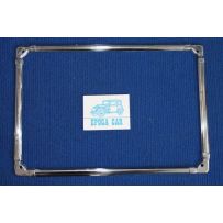 PROFILO CORNICE TARGA POSTERIORE INOX (SPECIFICARE MISURE)