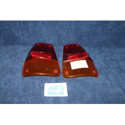 ALFASUD STATION   PAIR LENSES FOR REAR TAIL LIGHTS   P.V.