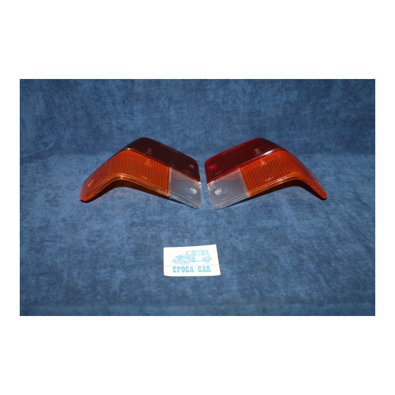 ALFASUD 1°S.   PAIR LENSES FOR REAR TAIL LIGHTS   ARIC