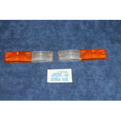 128 (FROM 1976)   PAIR LENSES FOR FRONT LIGHT   SEIMA