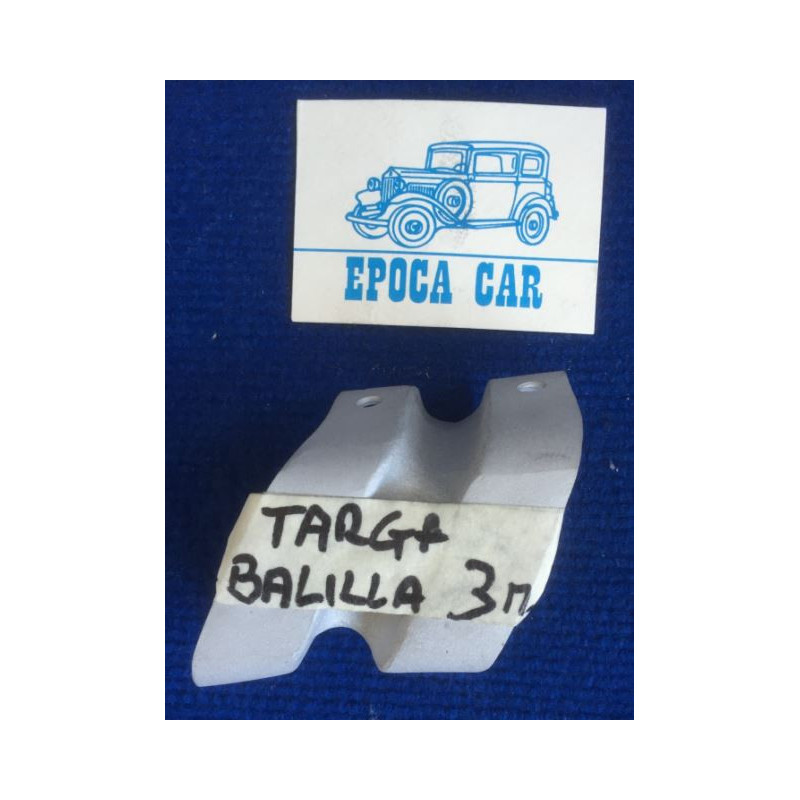 STAFFA SUPPORTO TARGA 3 MARCE