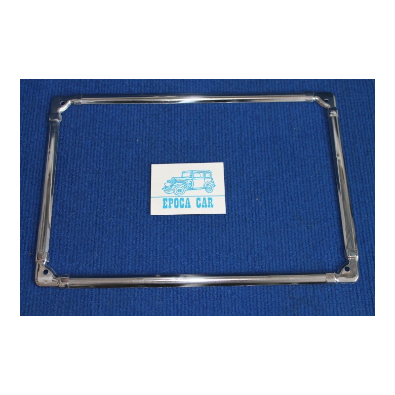 REAR INOX FRAME PLATE NUMBER