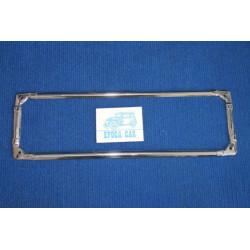 CORNICE TARGA ANTERIORE INOX (SPEC. MISURE)