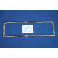 CORNICE TARGA ANTERIORE INOX (SPEC. MISURE)