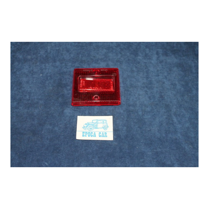 132 1°S.   PLASTICA ROSSA CON CATARIFRANGENTE PER FANALINO POST. SX.   ALTISSIMO