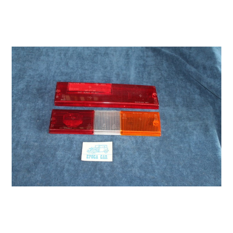 131 L-CL-SUPERMIRAFIORI   LENSES (2 PIECES) FOR REAR RIGHT TAIL LIGHT   SIEM
