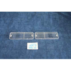 131   COPPIA PLASTICHE PER FANALINI ANT.   SIEM
