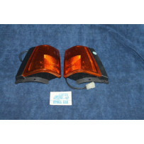 127 3° SERIE  PAIR FRONT LIGHTS (BLACK BODY)   VERALUX