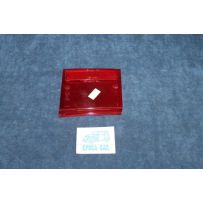 127 L-C-CL  RED LENS WITH REFLECTOR FOR REAR LEFT LIGHT   VERALUX