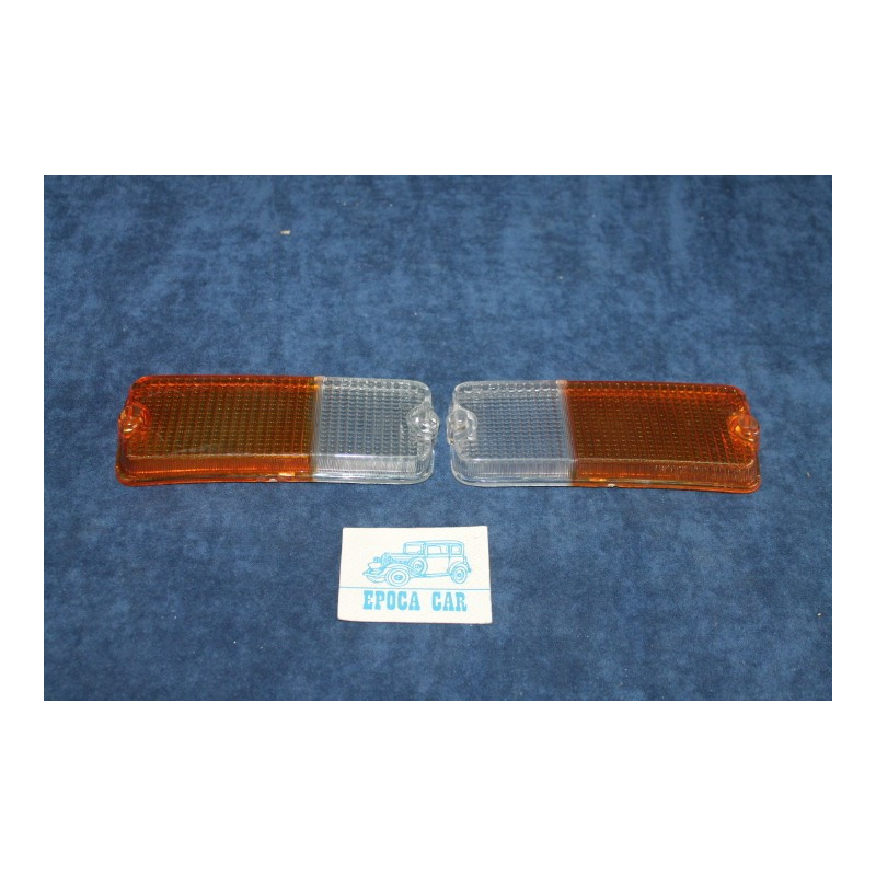 127-127 SPECIAL  PAIR BICOLORED LENS FOR FRONT LIGHT   LEART
